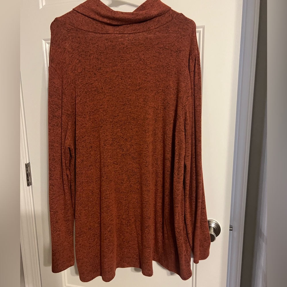 Rust colored, lightweight tunic - Picture 3 of 4